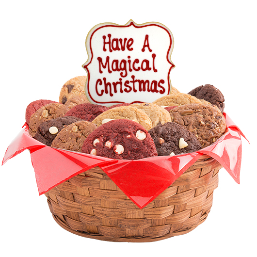 Experience the Christmas Magic with a Handmade Cookie Gift Basket for Your Daughter