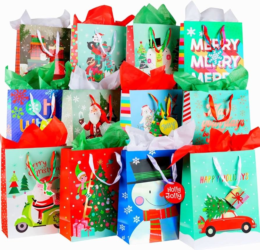 Experience the Christmas Magic with Our Large Magical Pocket Gift Bags