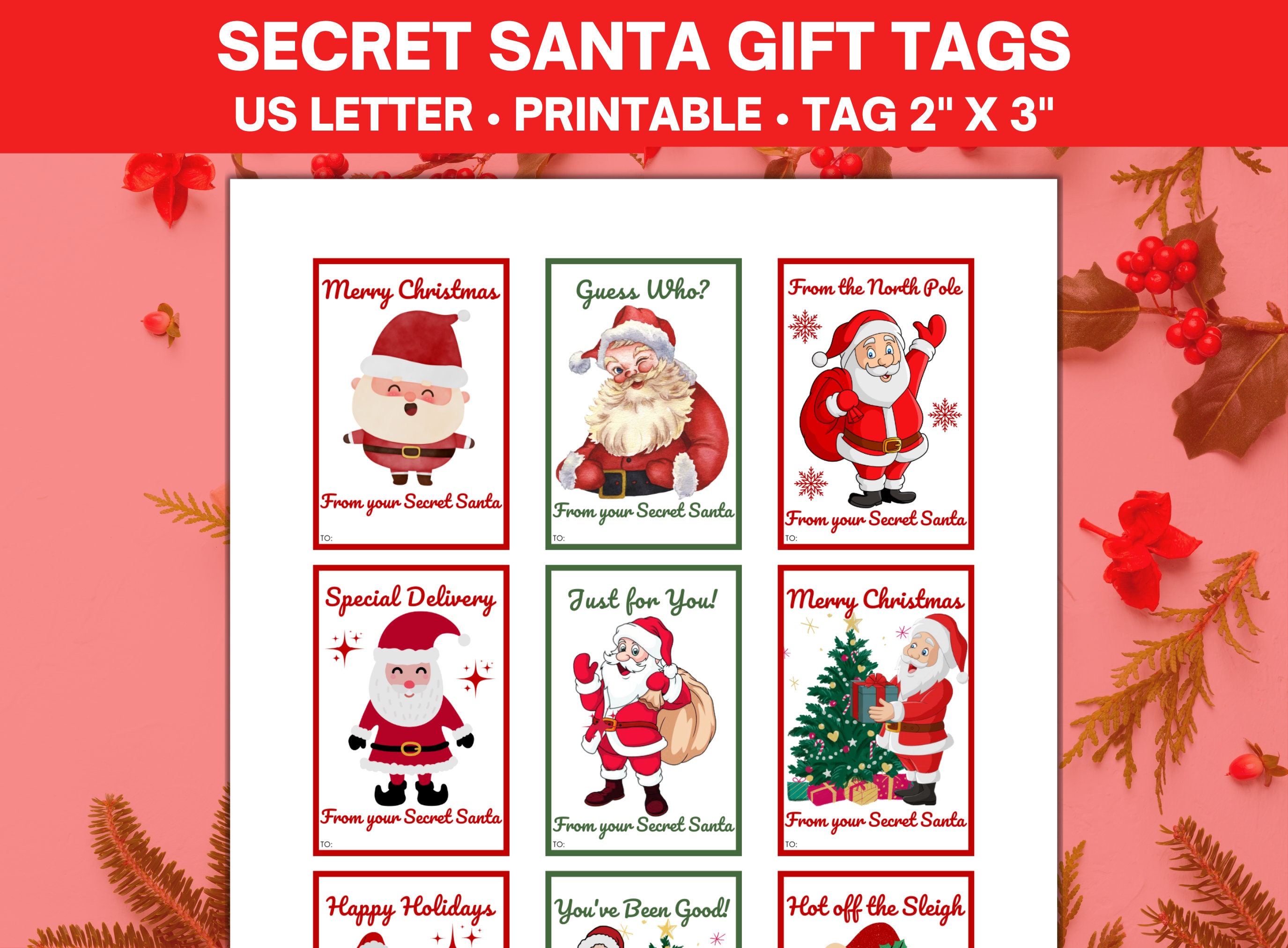 Unveil the Mystery: Discover Santa's Christmas Gift Tags for Your Daughter