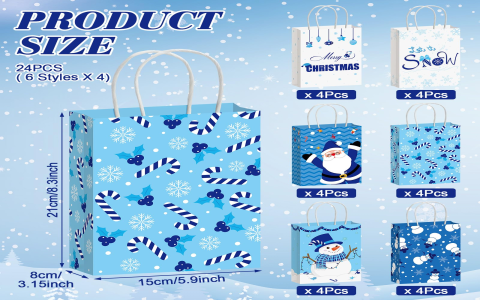 Transform Your Christmas Gifts into a Festive Wonderland with a Large Christmas Gift Bag