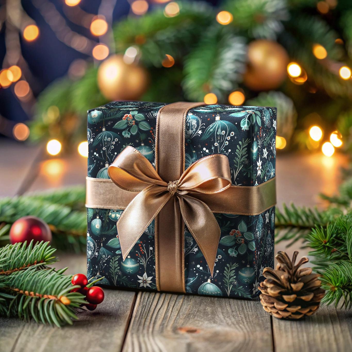 Experience the Christmas Magic: A Teacher's Special Gift Wrapped in Forest Charm