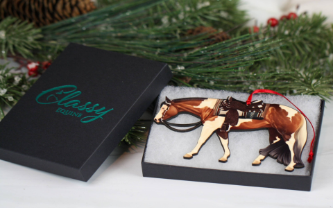 Over the Christmas Trees: A Warm Choice for Horse Enthusiasts