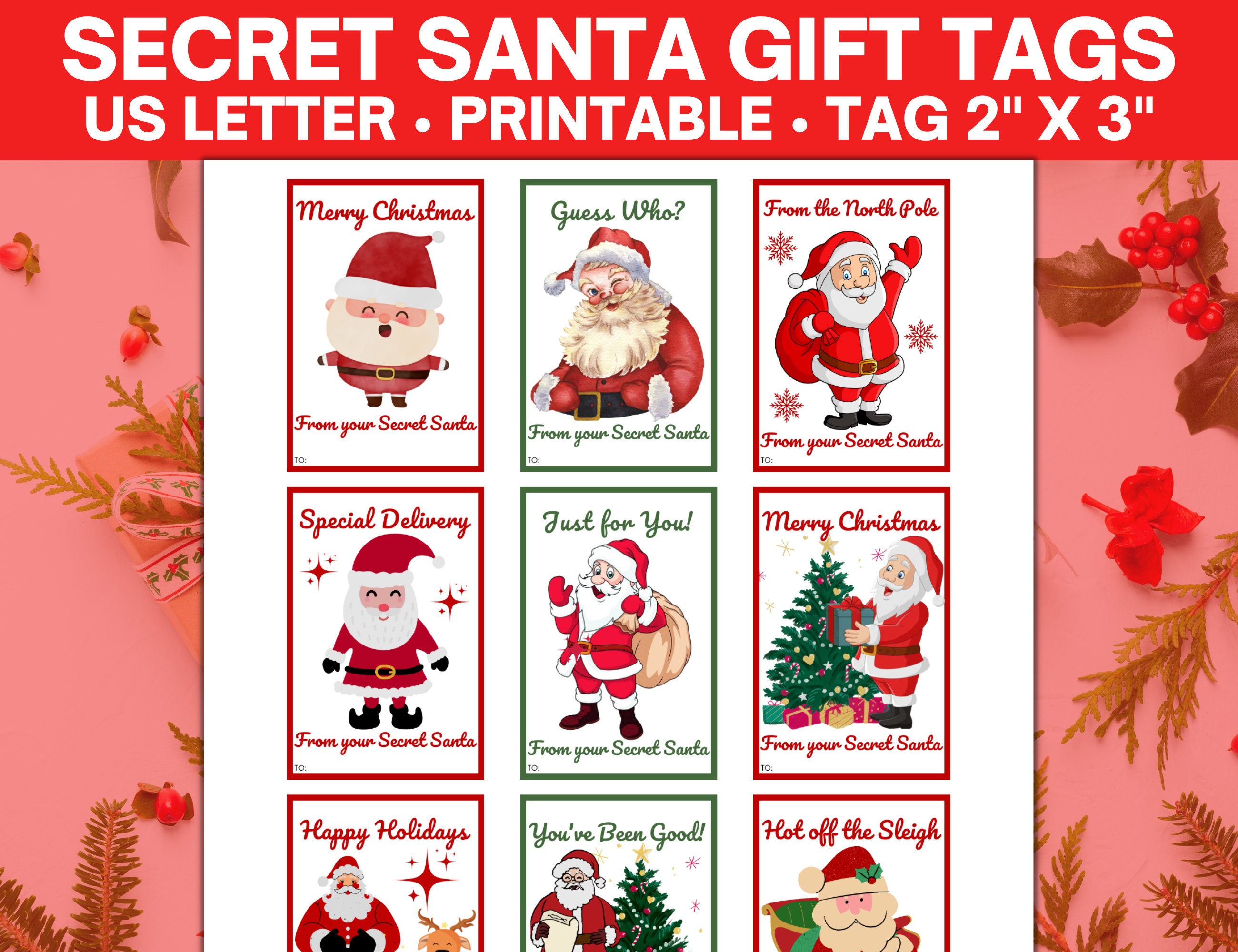 The Ultimate Secret to Unveiling Christmas Wonders with Father Christmas Gift Tags