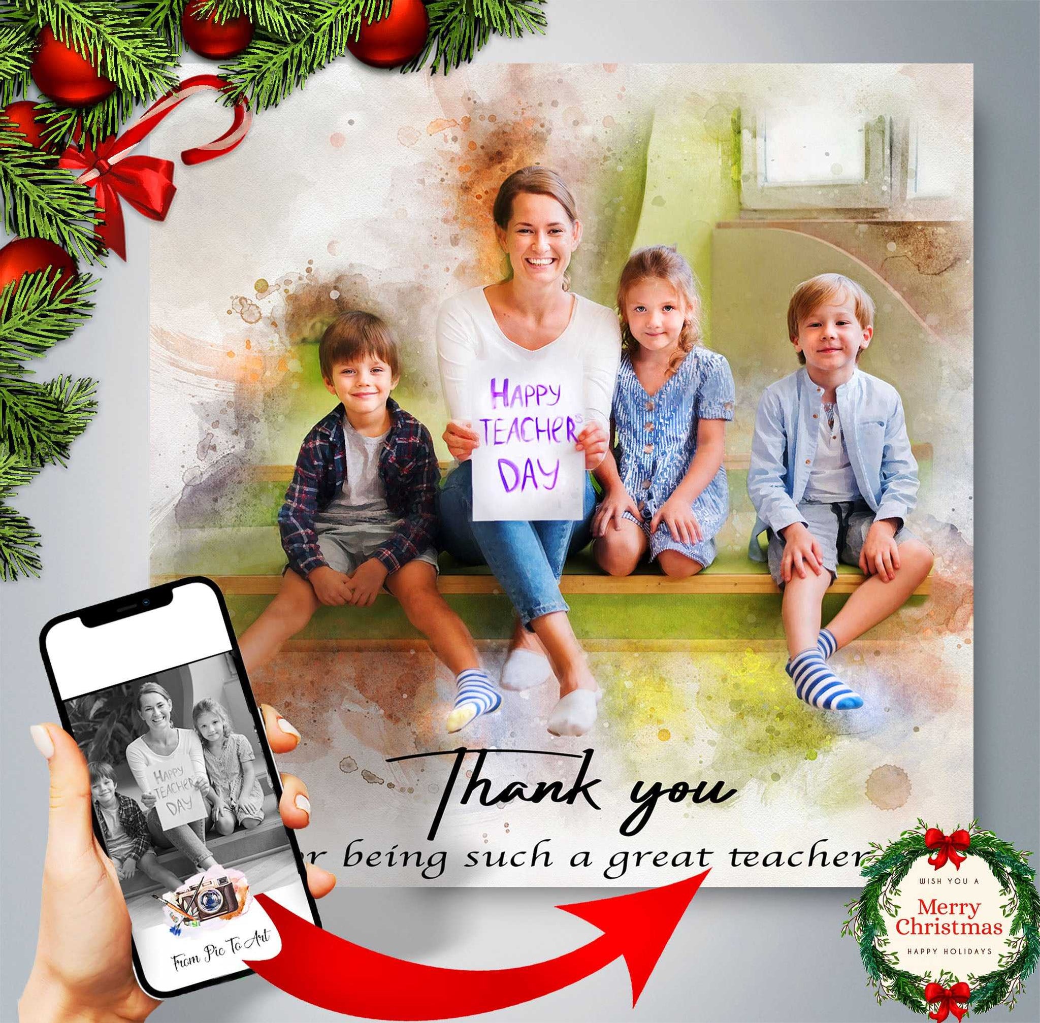 Personalized Christmas Gift for Your Teacher: A Touch of Heartwarming Emotions