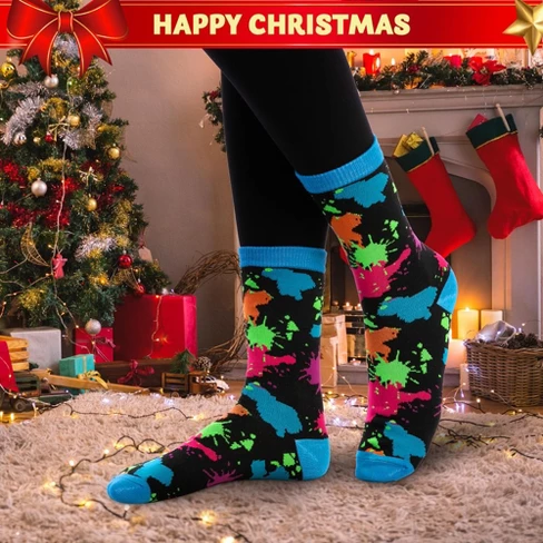 Spark Joy This Christmas: Uniquely Crafted Christmas Gift Socks for Your Daughter