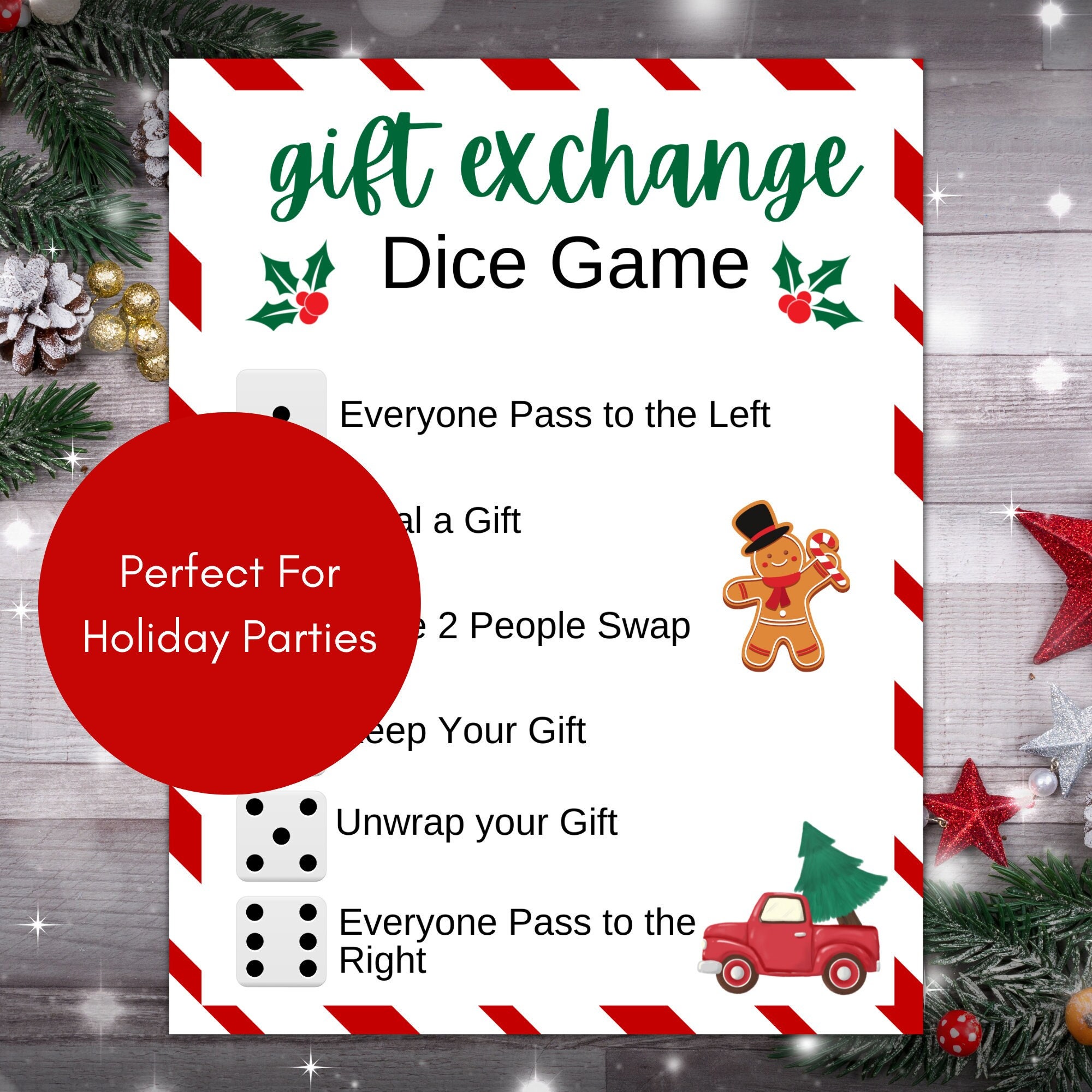 Revolutionize Your Christmas Celebration with the Exciting Christmas Gift Dice Exchange Game