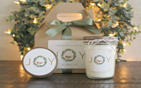 Unleash the Magic of Christmas with Handcrafted Gift Labels for Your Daughter!