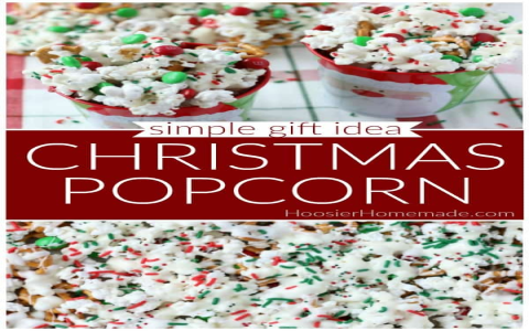 Homemade Christmas Popcorn: The Perfect Gift That Warms Teachers' Hearts