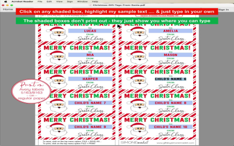 Customized Christmas Labels for Dads: Unveiling the Personal Touch of Festivity