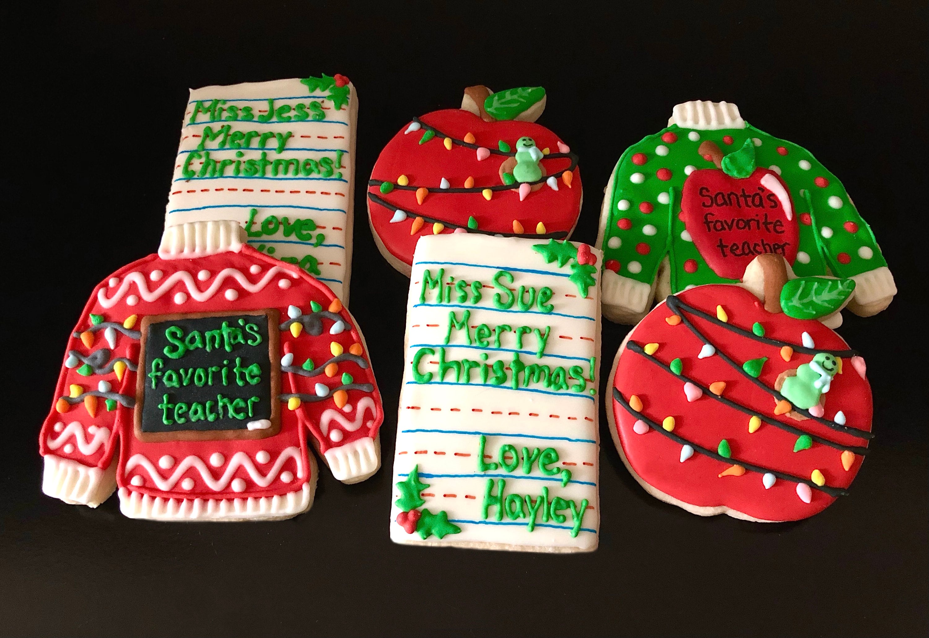 Christmas Cookie Gift: Sweet Dance on the Tongue - The Perfect Teacher's Christmas Gift