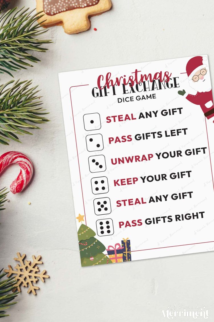 Revolutionize Your Christmas Celebration with Our Interactive Christmas Gift Dice Exchange Game