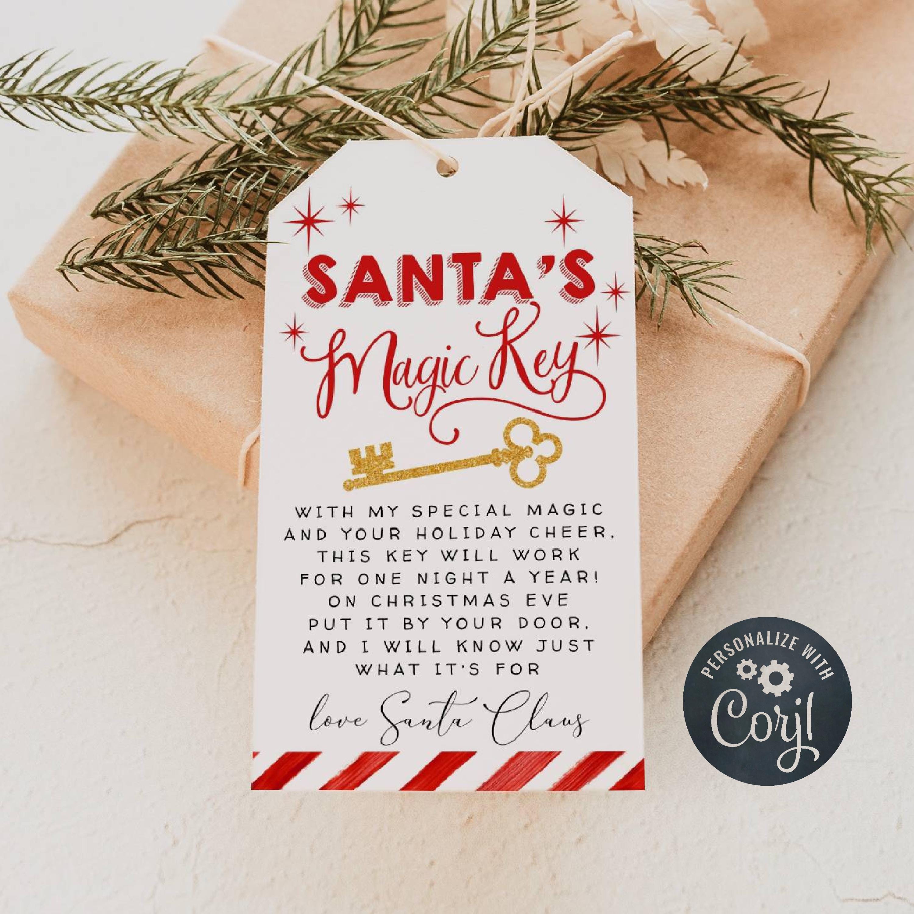 Revive Christmas Magic with Retro Gift Labels for Your Daughter